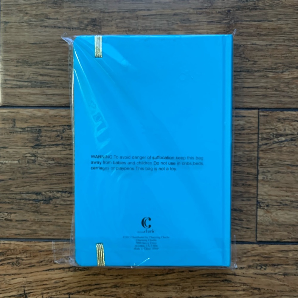 Blue & Gold Polka Dot - Notebook - Picture 3 of 3